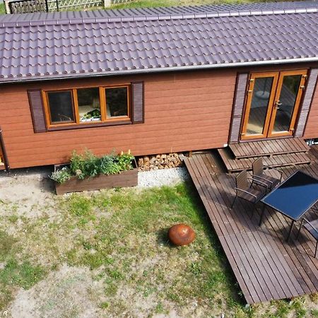 Tiny House Am Wald Lägenhet Krina Exteriör bild