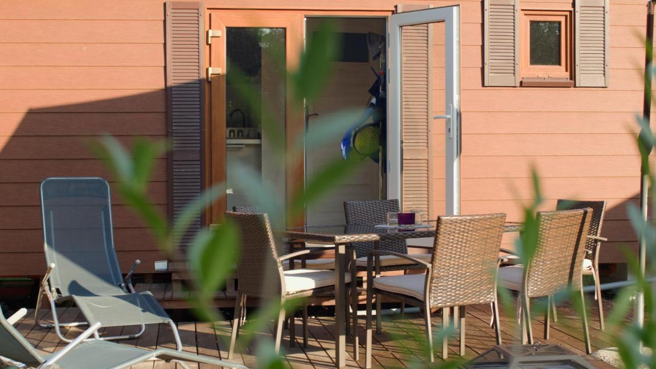 Tiny House Am Wald Lägenhet Krina Exteriör bild